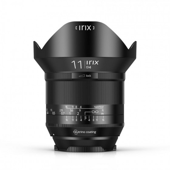 Obiettivo Irix 11mm f/4 Blackstone per Canon