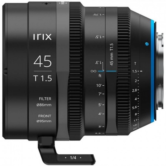 Obiettivo Irix Cine 45mm T1.5 per MFT Imperial