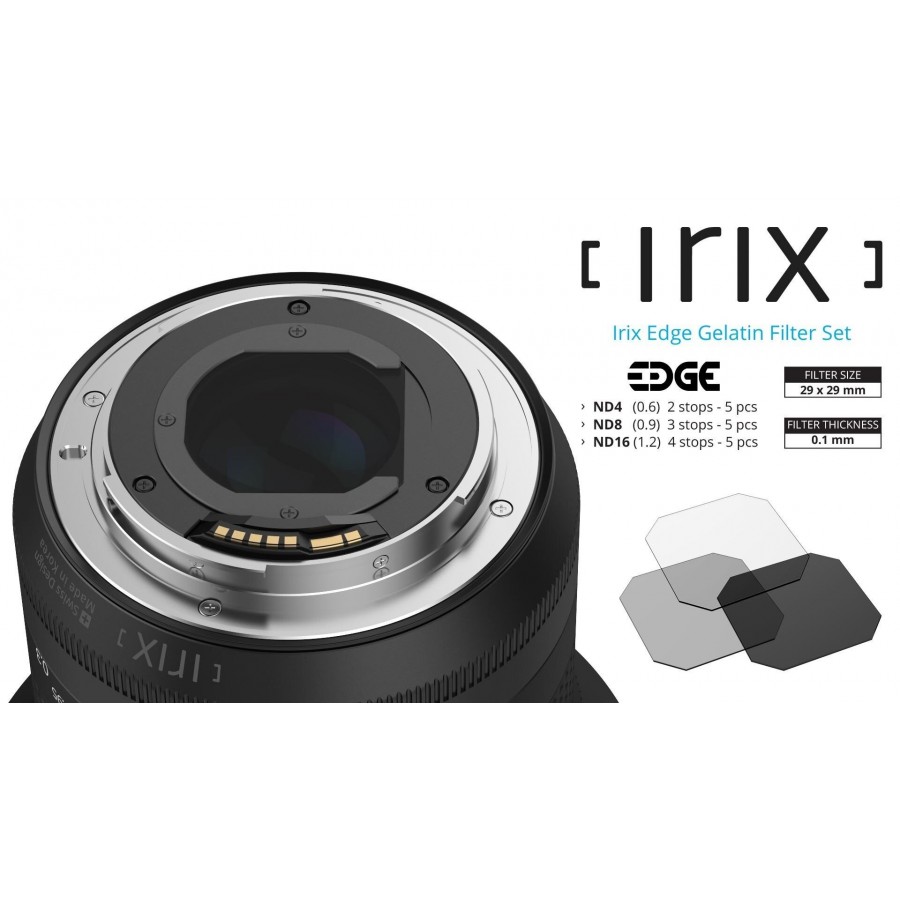 Wedge uren værdi Irix Edge Gelatin Filter Set | Official Irix brand store