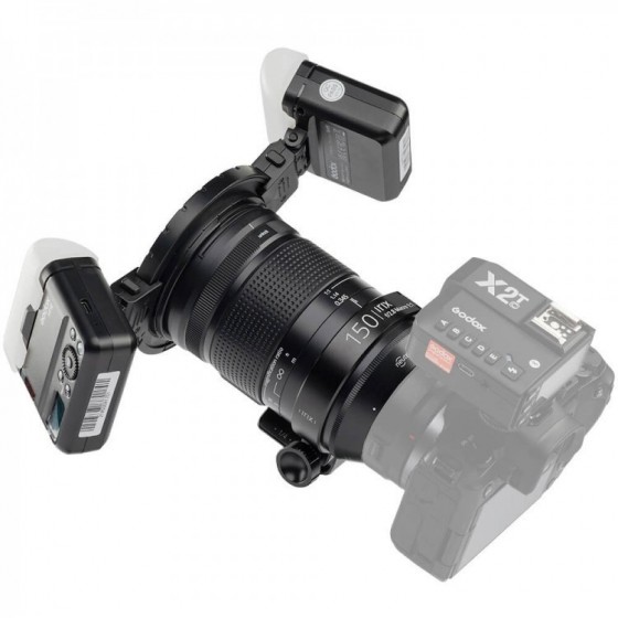 Zestaw Macro Irix 150mm + Godox MF12 K2 do Canon