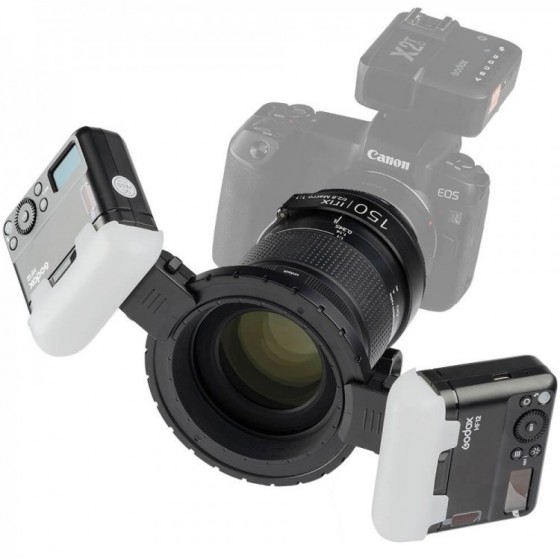 Kit de Macro Objectif Irix 150mm + Godox MF12 K2 pour Nikon
