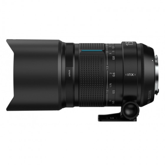 Irix 150mm + Godox MF-R76 für Canon EF
