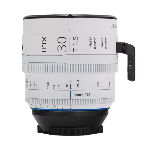 Obiettivo Irix Cine 30mm T1.5 Bianco per Nikon Z Metric