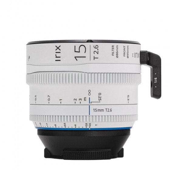 Irix Cine Lens 15mm T2.6 White for Fuji X Metric