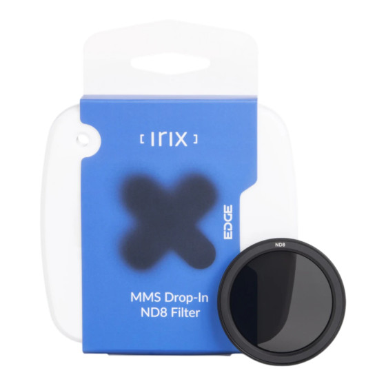 Irix Edge MMS Drop-in ND8 Filter | Irix