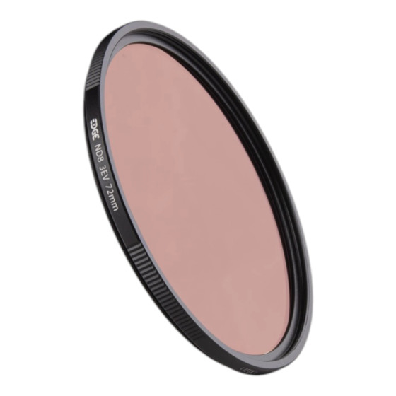 Irix Edge Nøytral Tetthet ND8-filter 72mm